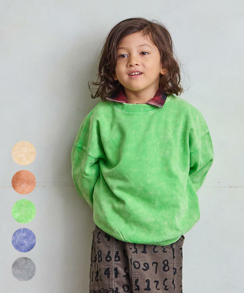 ヴィンテージ加工スウェット ｜ トップス ｜ 子供服のセレクトショップ