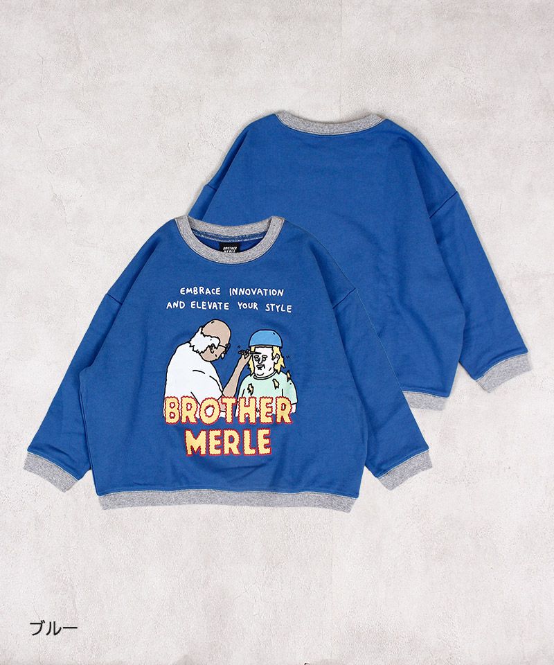 別注】BROTHER MERLE プリントトレーナー ｜ トップス ｜ 子供服の