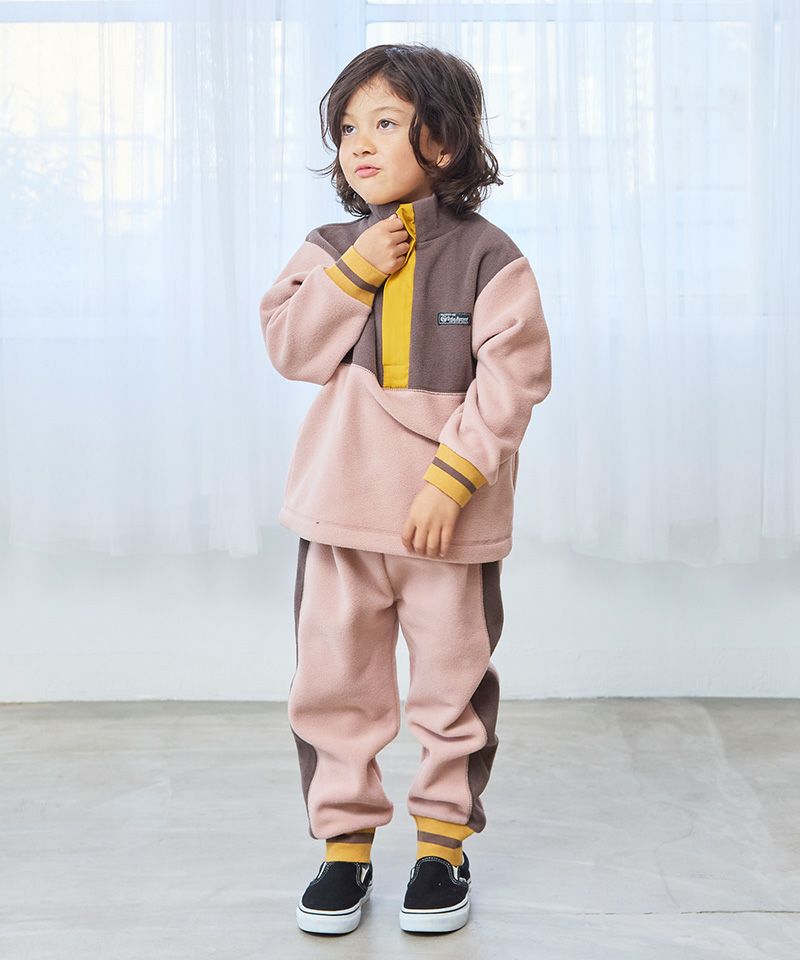 ずっと真夜中でいいのに。アストロノーツフリースパンツ(Gray×Pink