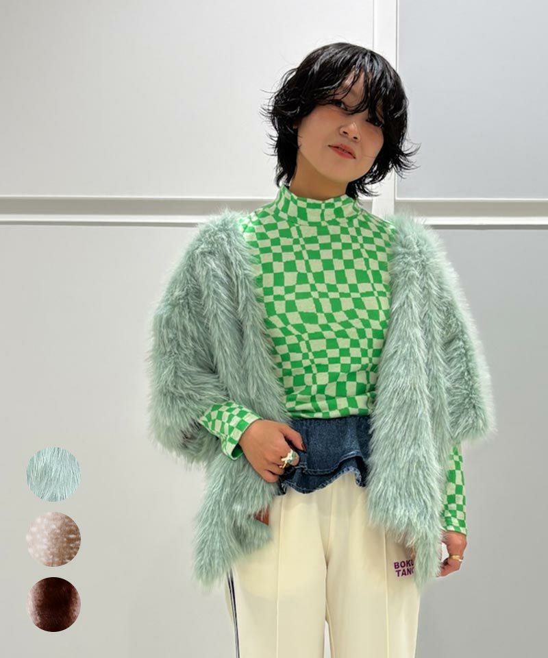 フェイクファーケープショール(大人サイズのみ) ｜ 小物 ｜ 子供服の