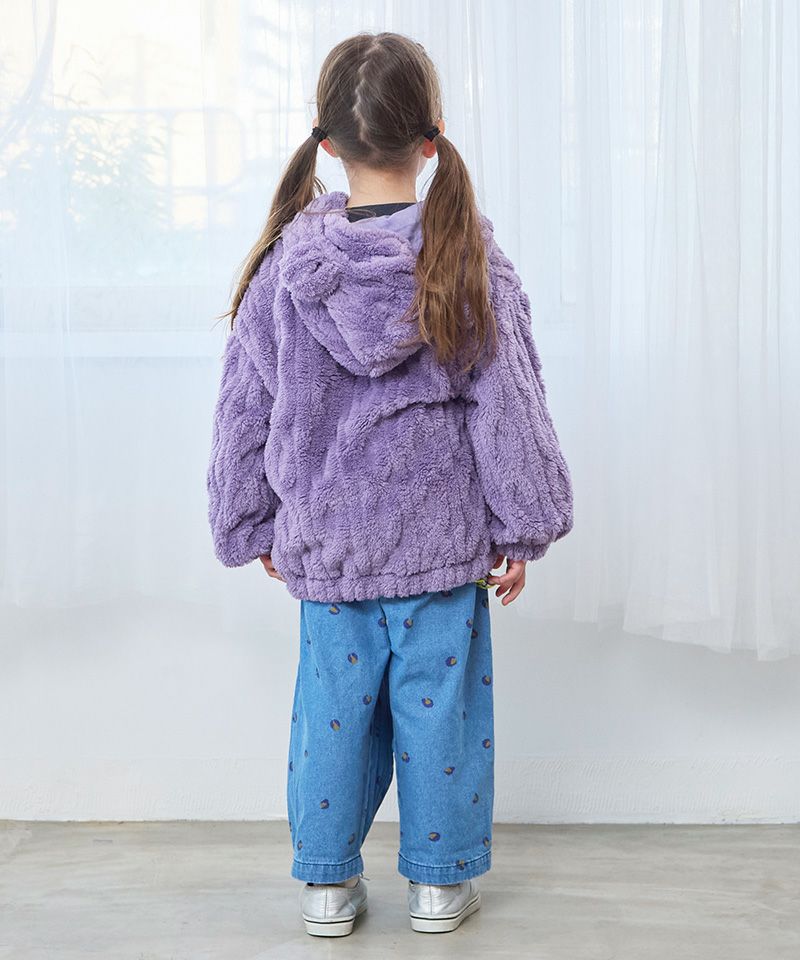 ミミツキケーブルボアジャケット ｜ アウター・ジャケット ｜ 子供服の