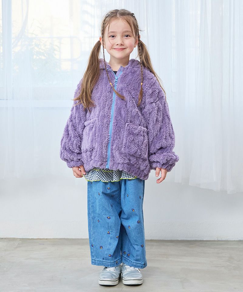 ミミツキケーブルボアジャケット ｜ アウター・ジャケット ｜ 子供服の