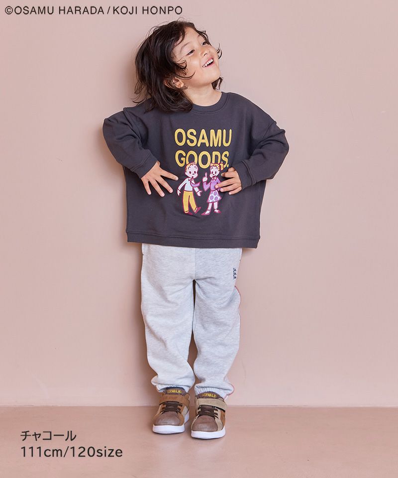 別注】OSAMU GOODS プリントトレーナー ｜ トップス ｜ 子供服の