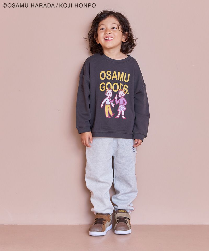 別注】OSAMU GOODS プリントトレーナー ｜ トップス ｜ 子供服の