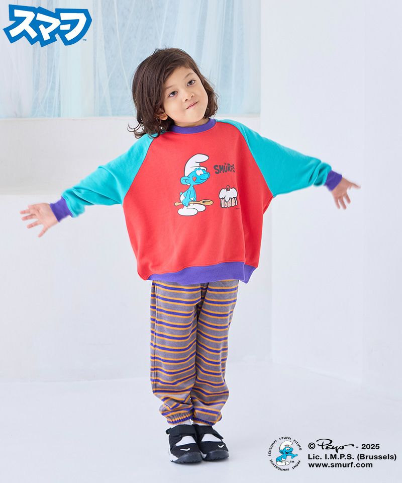 別注】スマーフ プリントトレーナー ｜ トップス ｜ 子供服のセレクト