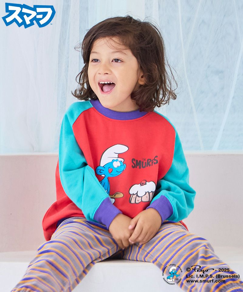 別注】スマーフ プリントトレーナー ｜ トップス ｜ 子供服のセレクト
