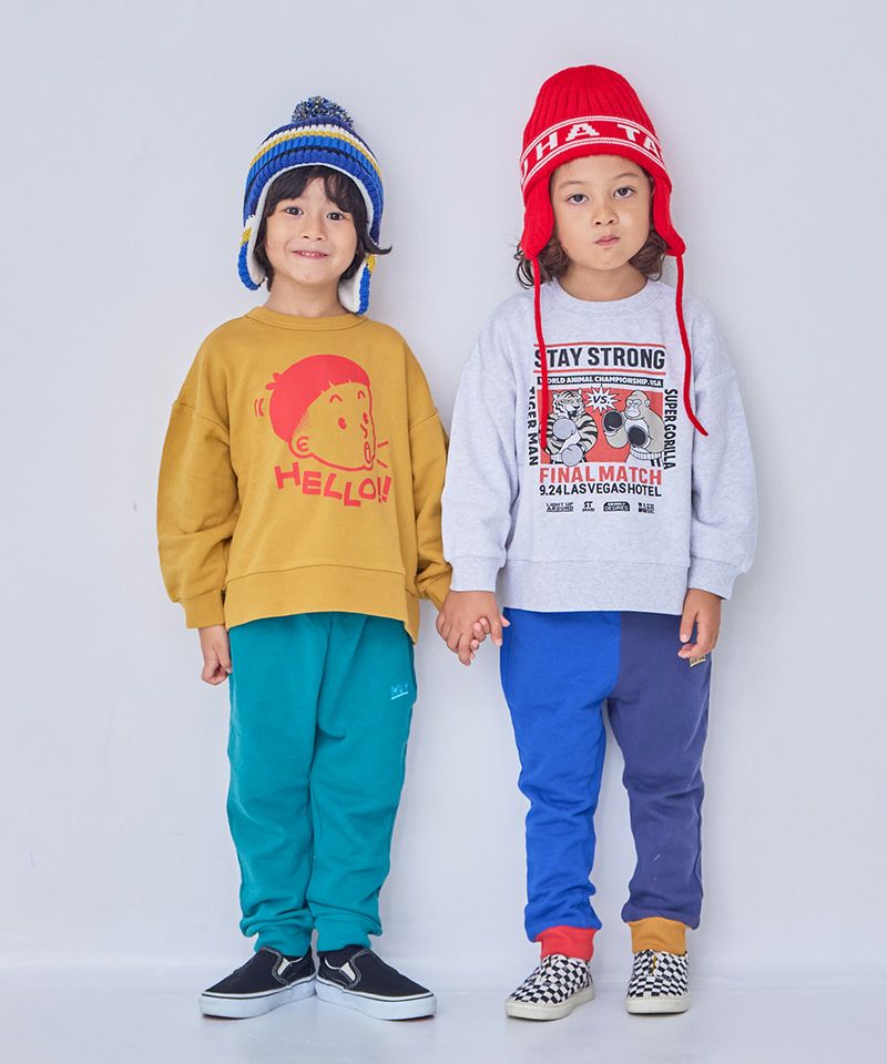 裏毛グラフィックトレーナー ｜ トップス ｜ 子供服のセレクトショップ