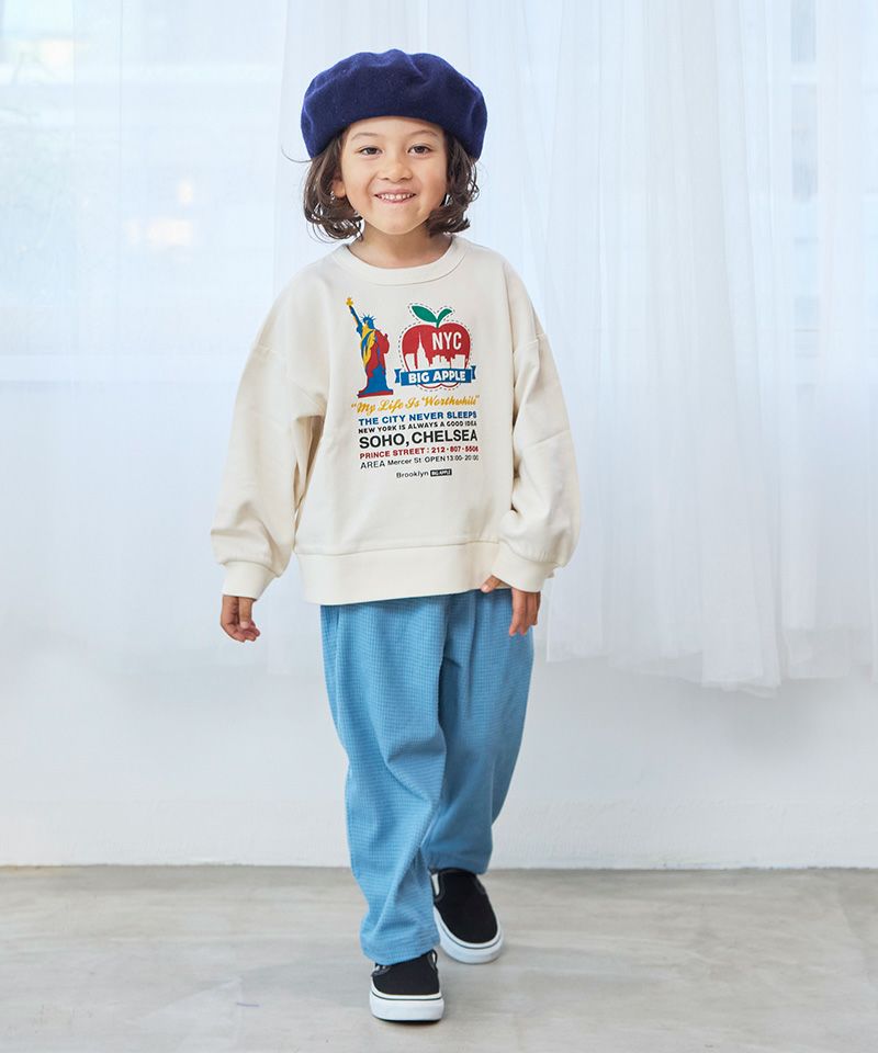 裏毛グラフィックトレーナー ｜ トップス ｜ 子供服のセレクトショップ