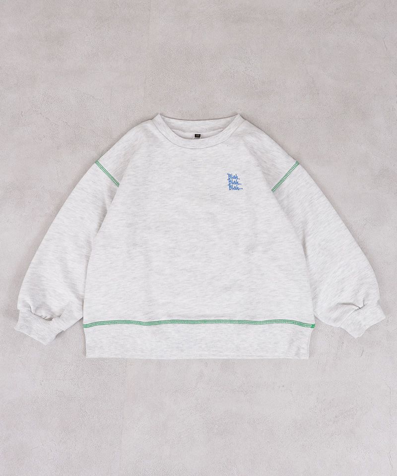 裏起毛ワンポイントトレーナー ｜ トップス ｜ 子供服のセレクト