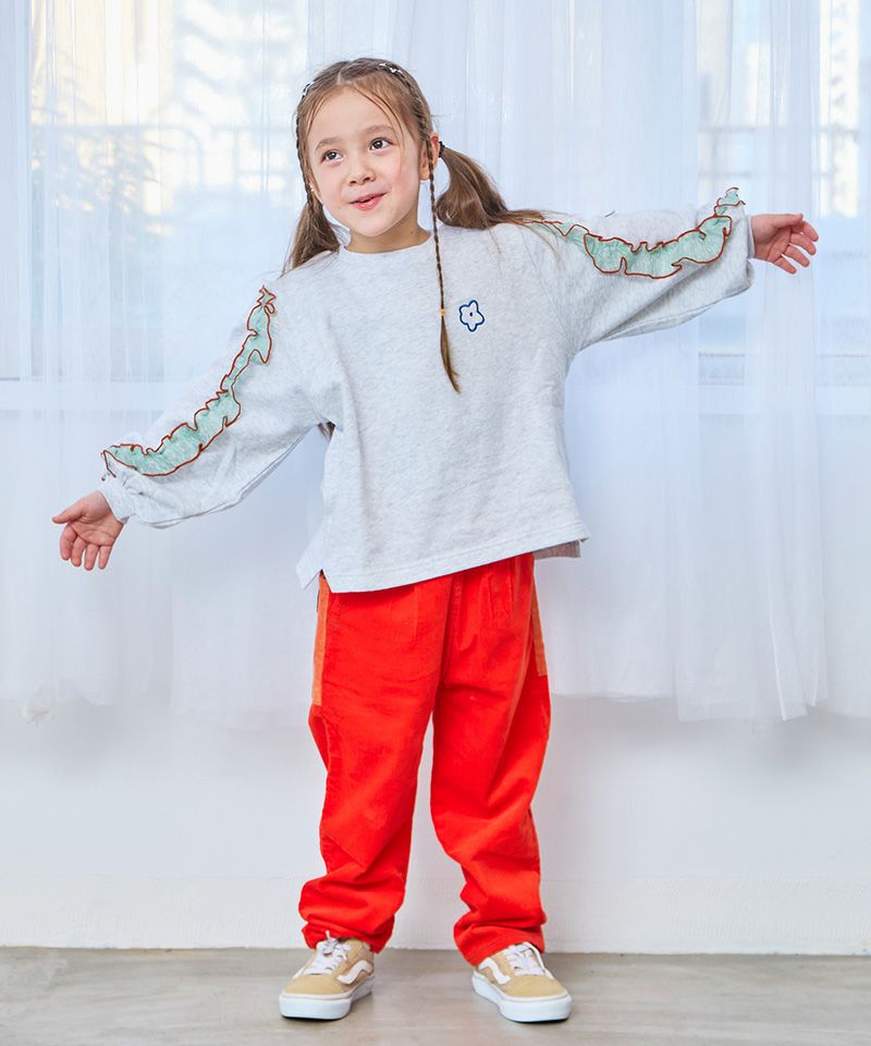 ウラケショルダーフリルトレーナー ｜ トップス ｜ 子供服のセレクト