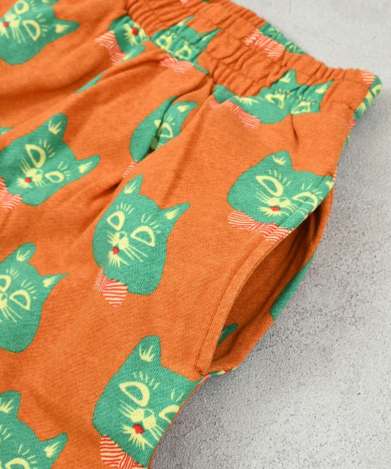 ミニウラケパンツ 総柄ミニウラケワイドタックハーフパンツ ｜ ボトムス ｜ 子供服の