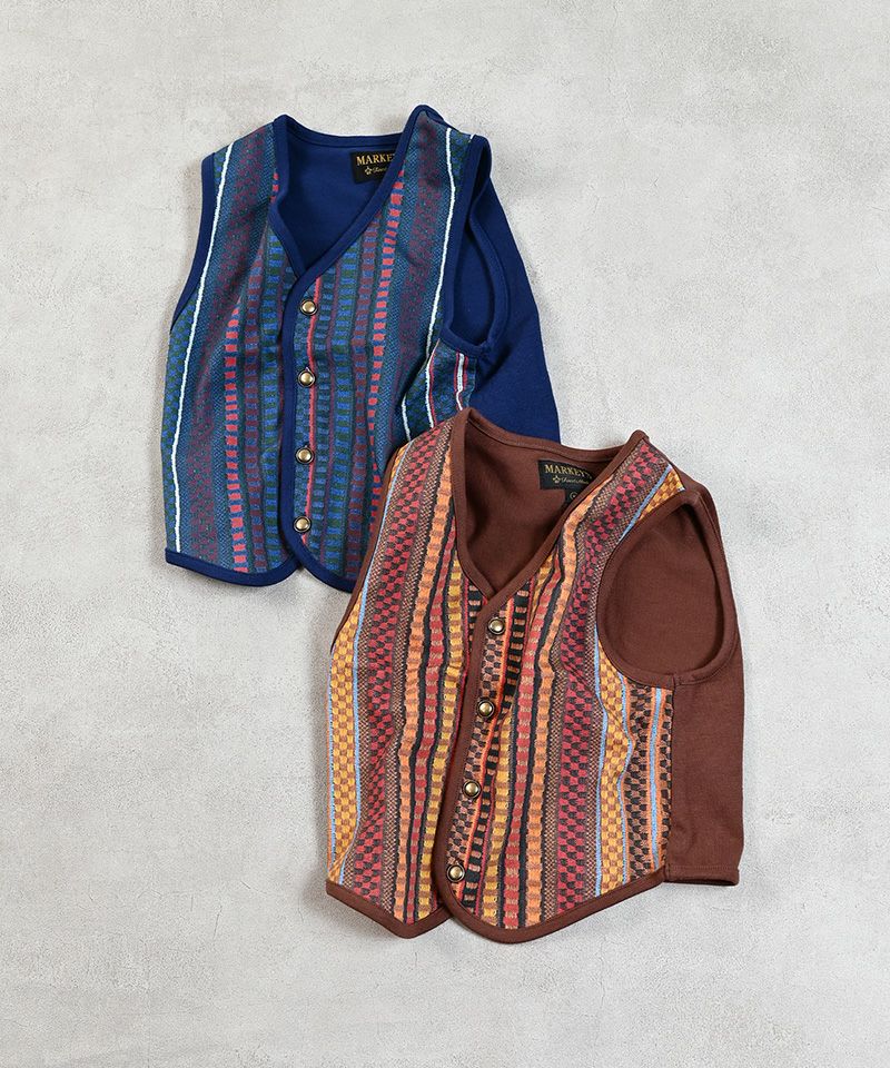 prit プリットステッチジャガード織りベスト prit プリットステッチジャガード織りベスト レディース