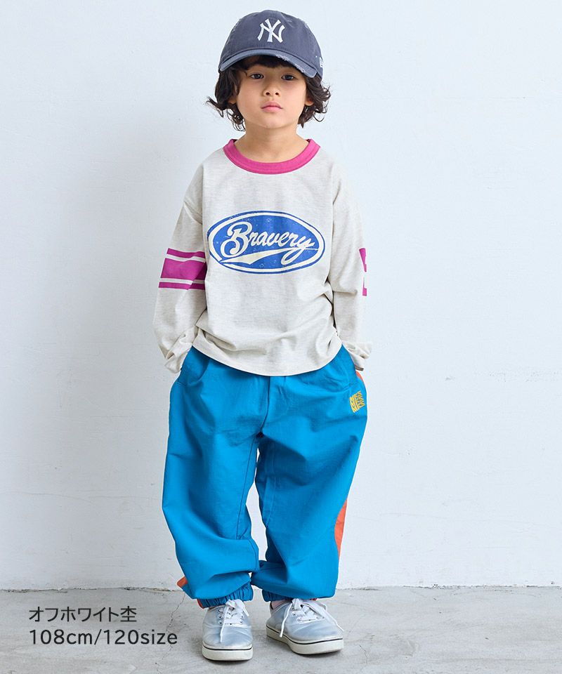 COTTON from U.S.A】ラインロンT ｜ トップス ｜ 子供服のセレクト