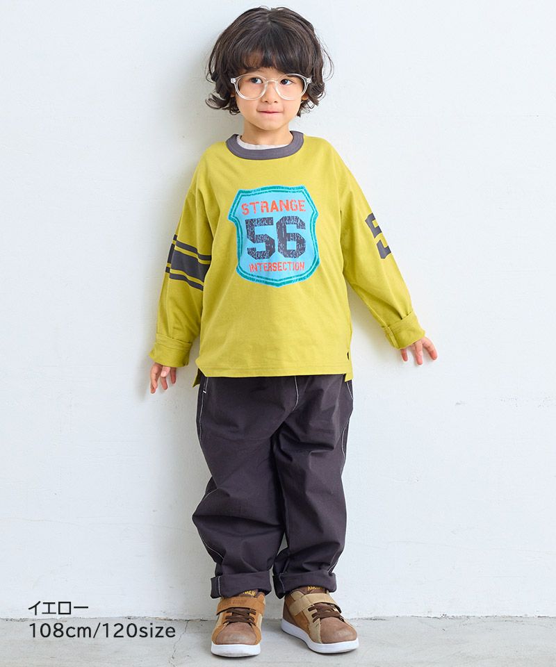 COTTON from U.S.A】ラインロンT ｜ トップス ｜ 子供服のセレクト