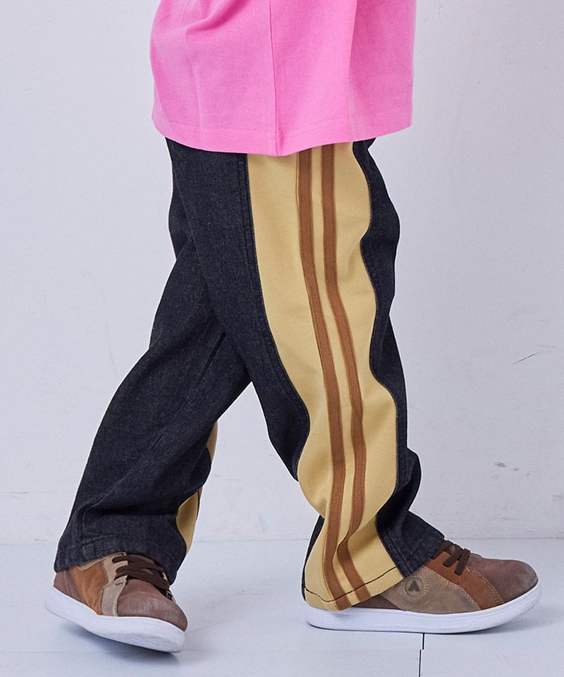 トラックパンツリメイクデニムパンツ ｜ ボトムス ｜ 子供服のセレクト