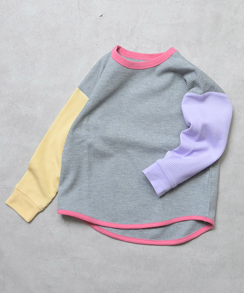 ワッフルロンT ｜ トップス ｜ 子供服のセレクトショップ MARKEY'S
